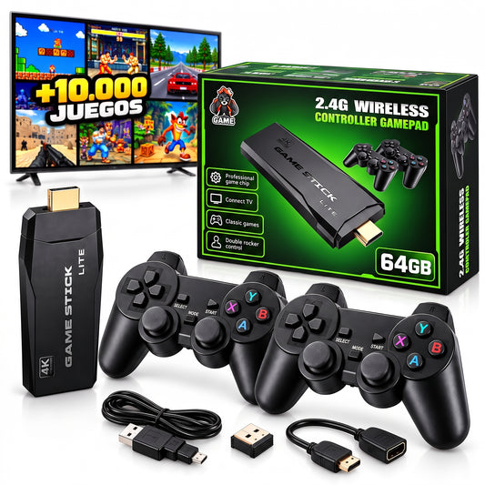 Consola Retro Con 10.000 Juegos Clásicos